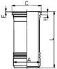 KOLBENSCHMIDT 88429110 Cylinder Sleeve